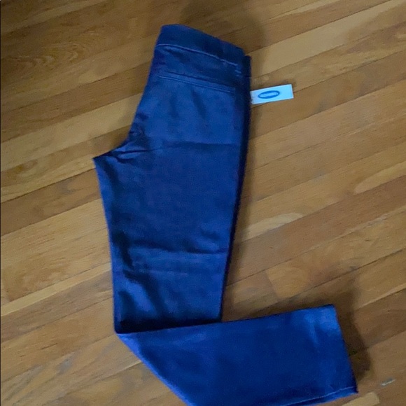 Old Navy Pixie crop blue chino pants size 2 - Picture 6 of 11
